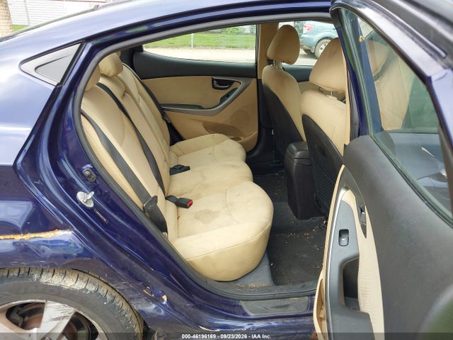 Продаж на аукціоні авто 2013 Hyundai Elantra Gls Pzev, vin: 5NPDH4AE0DH257924, номер лоту: 46196169