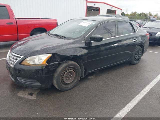 46196239 :رقم المزاد ، 3N1AB7AP7EL618531 vin ، 2014 Nissan Sentra Sv مزاد بيع
