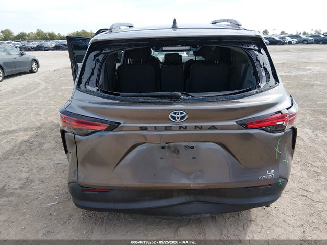 2022 Toyota Sienna Le მანქანა იყიდება აუქციონზე, vin: 5TDKRKEC4NS085068, აუქციონის ნომერი: 46196252