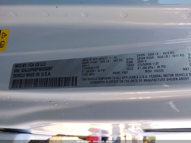 Продаж на аукціоні авто 2023 Jeep Wrangler 4xe Sahara 4x4, vin: 1C4JJXP69PW525067, номер лоту: 46196261