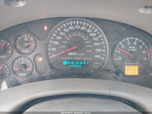 46196312 :رقم المزاد ، 2G1WH52K639296983 vin ، 2003 Chevrolet Impala Ls مزاد بيع