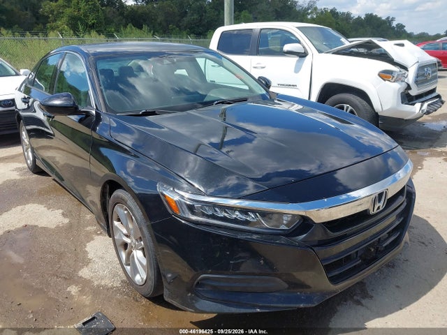2019 Honda Accord Lx მანქანა იყიდება აუქციონზე, vin: 1HGCV1F10KA048908, აუქციონის ნომერი: 46196425