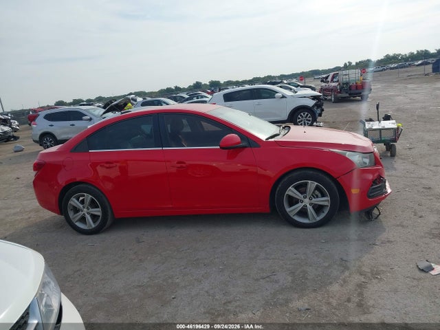 Продажа на аукционе авто 2015 Chevrolet Cruze Lt, vin: 1G1PE5SB8F7199156, номер лота: 46196429