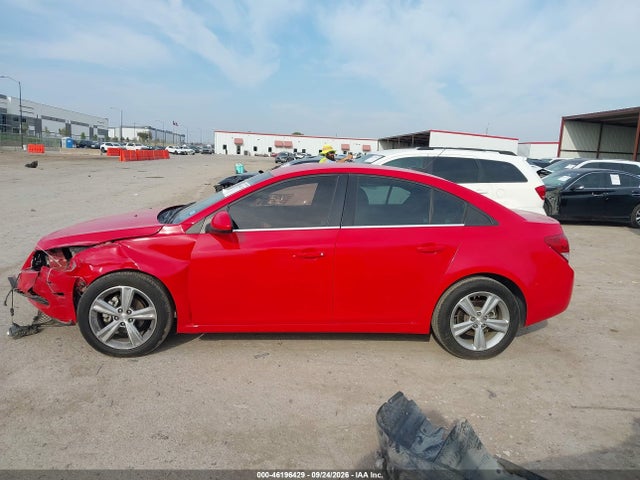 Продажа на аукционе авто 2015 Chevrolet Cruze Lt, vin: 1G1PE5SB8F7199156, номер лота: 46196429