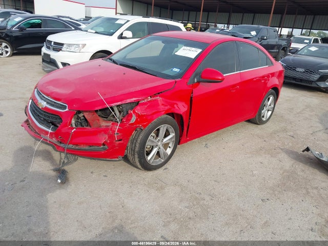 Продажа на аукционе авто 2015 Chevrolet Cruze Lt, vin: 1G1PE5SB8F7199156, номер лота: 46196429