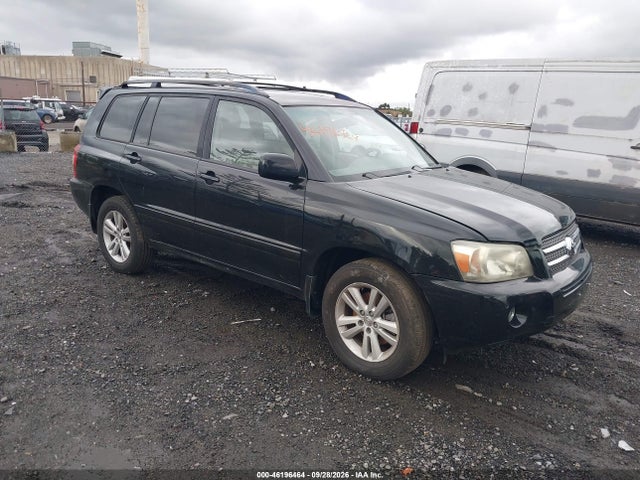 46196464 :رقم المزاد ، JTEDW21A860003235 vin ، 2006 Toyota Highlander Hybrid V6 مزاد بيع