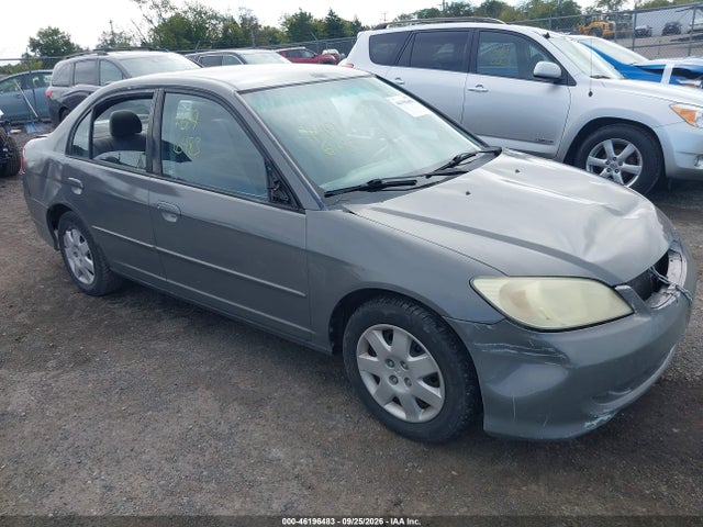 46196483 :رقم المزاد ، 2HGES16514H575137 vin ، 2004 Honda Civic Lx مزاد بيع