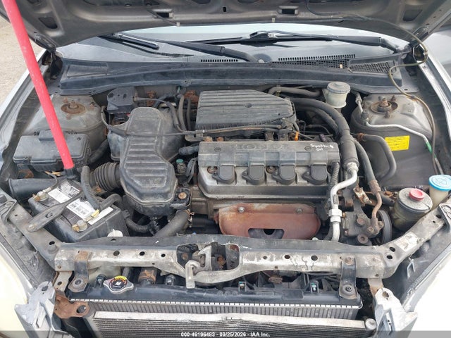 46196483 :رقم المزاد ، 2HGES16514H575137 vin ، 2004 Honda Civic Lx مزاد بيع