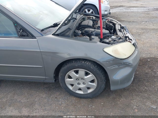 46196483 :رقم المزاد ، 2HGES16514H575137 vin ، 2004 Honda Civic Lx مزاد بيع
