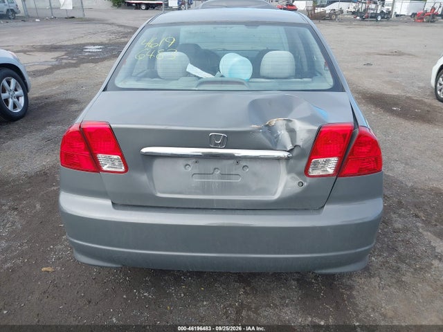 46196483 :رقم المزاد ، 2HGES16514H575137 vin ، 2004 Honda Civic Lx مزاد بيع