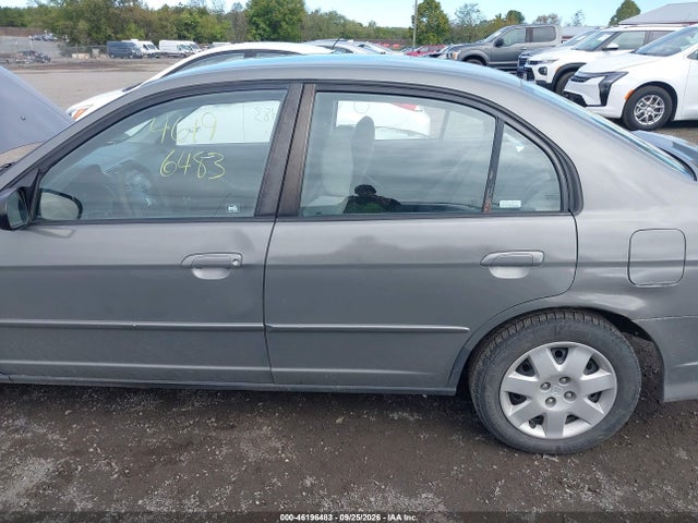 46196483 :رقم المزاد ، 2HGES16514H575137 vin ، 2004 Honda Civic Lx مزاد بيع