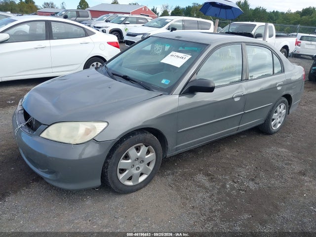46196483 :رقم المزاد ، 2HGES16514H575137 vin ، 2004 Honda Civic Lx مزاد بيع