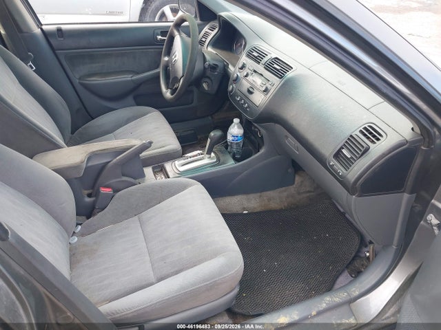 46196483 :رقم المزاد ، 2HGES16514H575137 vin ، 2004 Honda Civic Lx مزاد بيع