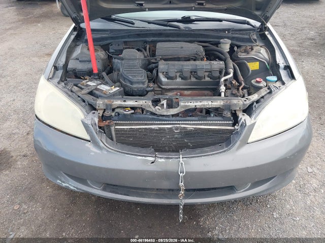 46196483 :رقم المزاد ، 2HGES16514H575137 vin ، 2004 Honda Civic Lx مزاد بيع
