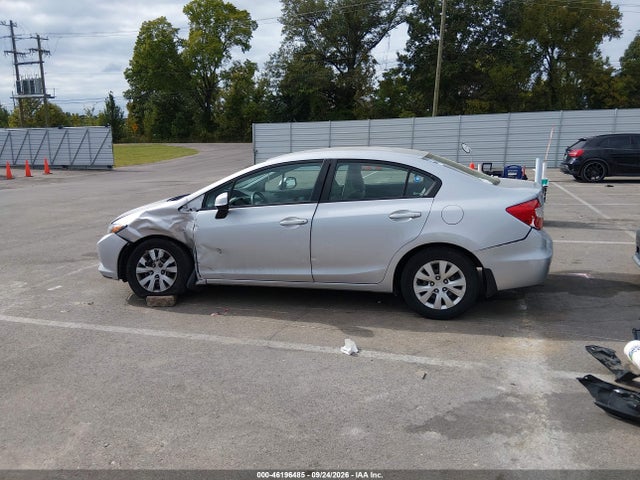 Aukcja sprzedaży 2012 Honda Civic Sdn Lx, vin: 2HGFB2F57CH523293, numer aukcji: 46196485