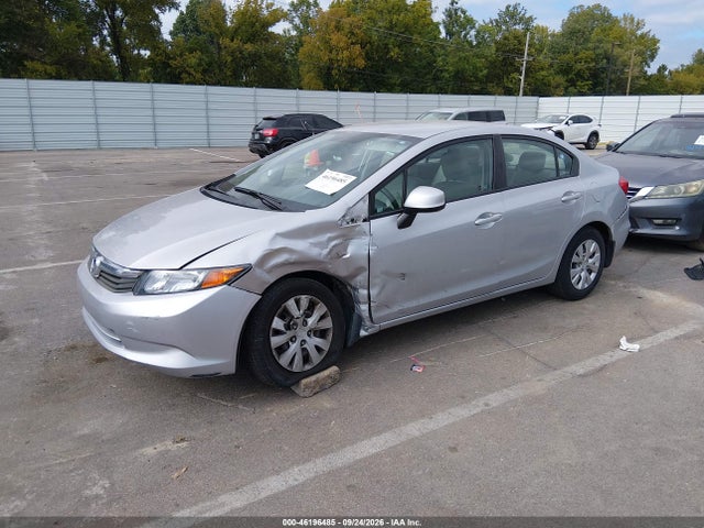 Aukcja sprzedaży 2012 Honda Civic Sdn Lx, vin: 2HGFB2F57CH523293, numer aukcji: 46196485