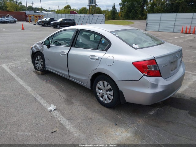 Aukcja sprzedaży 2012 Honda Civic Sdn Lx, vin: 2HGFB2F57CH523293, numer aukcji: 46196485