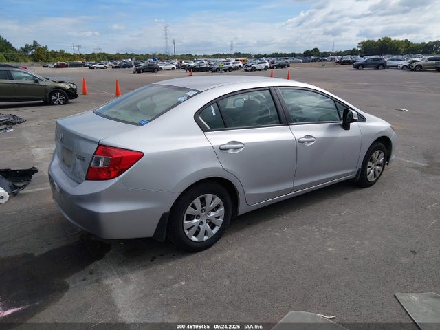 Aukcja sprzedaży 2012 Honda Civic Sdn Lx, vin: 2HGFB2F57CH523293, numer aukcji: 46196485