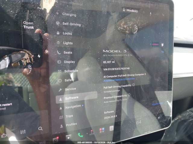 5YJ3E1EA1LF629746 Tesla MODEL 3