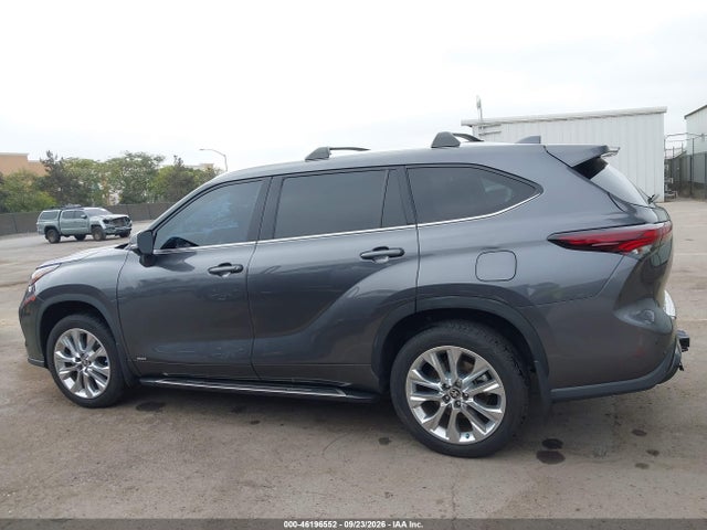 46196552 :رقم المزاد ، 5TDXBRCH7RS617842 vin ، 2024 Toyota Highlander Hybrid Limited مزاد بيع