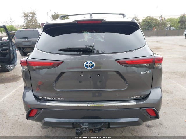 46196552 :رقم المزاد ، 5TDXBRCH7RS617842 vin ، 2024 Toyota Highlander Hybrid Limited مزاد بيع