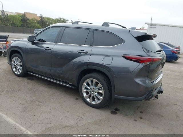 46196552 :رقم المزاد ، 5TDXBRCH7RS617842 vin ، 2024 Toyota Highlander Hybrid Limited مزاد بيع