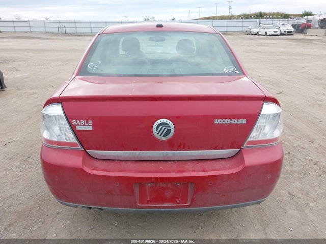 2009 Mercury Sable Premier მანქანა იყიდება აუქციონზე, vin: 1MEHM42W99G615682, აუქციონის ნომერი: 46196626