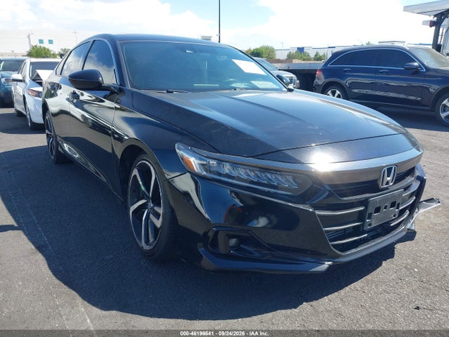 Auction sale of the 2021 Honda Accord Sport 2.0t, vin: 1HGCV2F32MA018934, lot number: 46196641