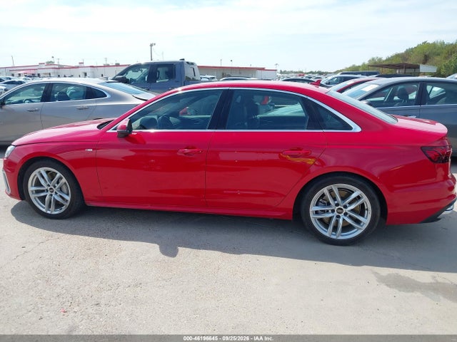 Aukcja sprzedaży 2024 Audi A4 Premium Plus 45 Tfsi S Line Quattro S Tronic, vin: WAUEAAF46RN015750, numer aukcji: 46196645