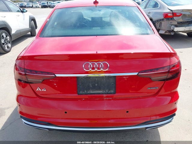 Aukcja sprzedaży 2024 Audi A4 Premium Plus 45 Tfsi S Line Quattro S Tronic, vin: WAUEAAF46RN015750, numer aukcji: 46196645