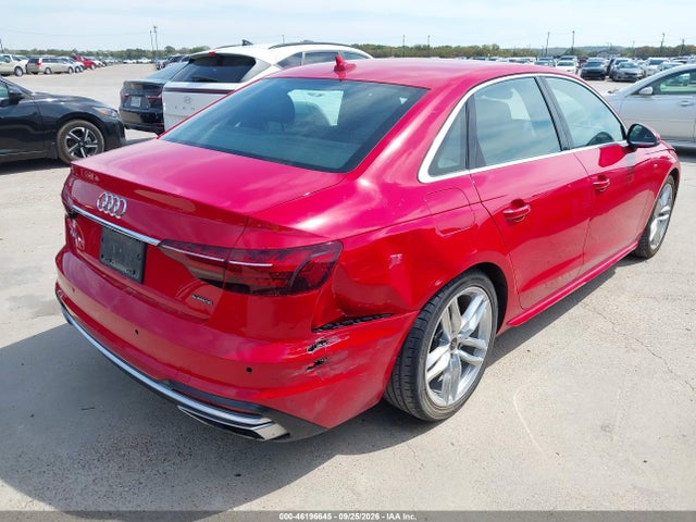 Aukcja sprzedaży 2024 Audi A4 Premium Plus 45 Tfsi S Line Quattro S Tronic, vin: WAUEAAF46RN015750, numer aukcji: 46196645