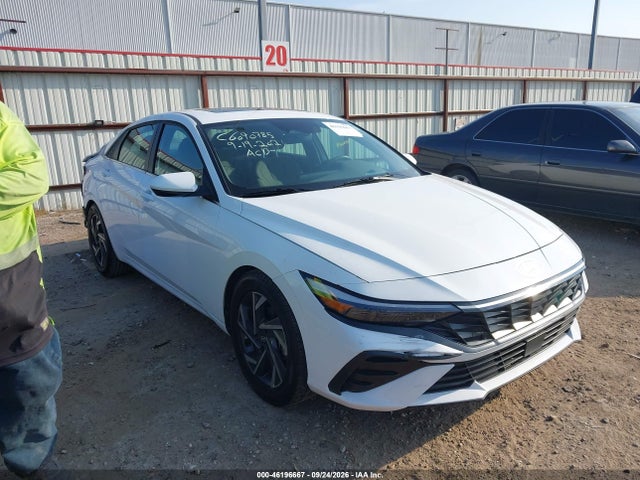 2025 Hyundai Elantra Sel Convenience მანქანა იყიდება აუქციონზე, vin: KMHLS4DG8SU018629, აუქციონის ნომერი: 46196667