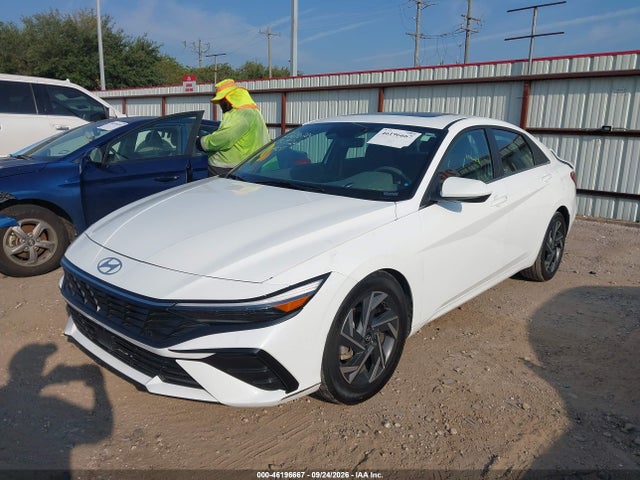 2025 Hyundai Elantra Sel Convenience მანქანა იყიდება აუქციონზე, vin: KMHLS4DG8SU018629, აუქციონის ნომერი: 46196667