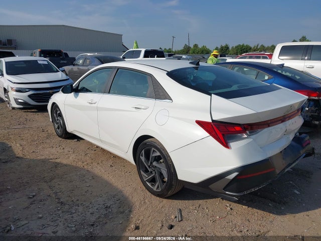 2025 Hyundai Elantra Sel Convenience მანქანა იყიდება აუქციონზე, vin: KMHLS4DG8SU018629, აუქციონის ნომერი: 46196667