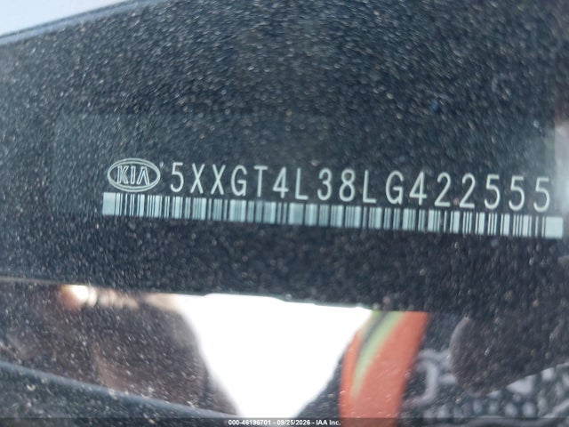 KIA Optima Lx 2020 5XXGT4L38LG422555 Image 9