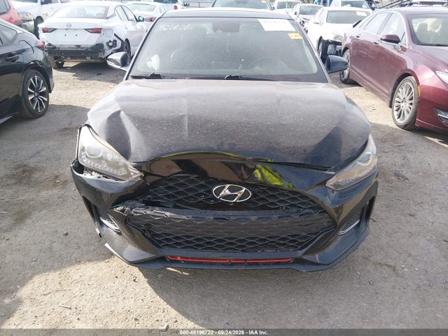 2019 Hyundai Veloster Turbo მანქანა იყიდება აუქციონზე, vin: KMHTH6AB0KU009409, აუქციონის ნომერი: 46196722