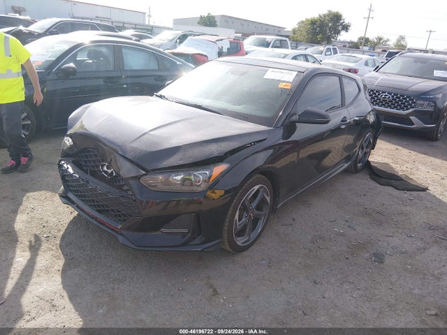 2019 Hyundai Veloster Turbo მანქანა იყიდება აუქციონზე, vin: KMHTH6AB0KU009409, აუქციონის ნომერი: 46196722