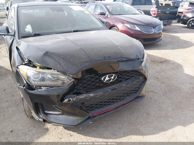 2019 Hyundai Veloster Turbo მანქანა იყიდება აუქციონზე, vin: KMHTH6AB0KU009409, აუქციონის ნომერი: 46196722