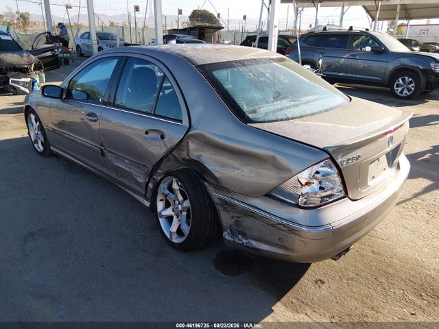 2007 Mercedes-benz C 230 Sport მანქანა იყიდება აუქციონზე, vin: WDBRF52H67F910635, აუქციონის ნომერი: 46196725