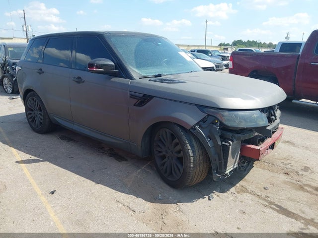 Auction sale of the 2014 Land Rover Range Rover Sport 3.0l V6 Supercharged Hse, vin: SALWR2WF8EA353295, lot number: 46196726