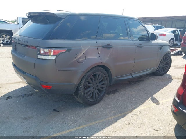 46196726 :رقم المزاد ، SALWR2WF8EA353295 vin ، 2014 Land Rover Range Rover Sport 3.0l V6 Supercharged Hse مزاد بيع