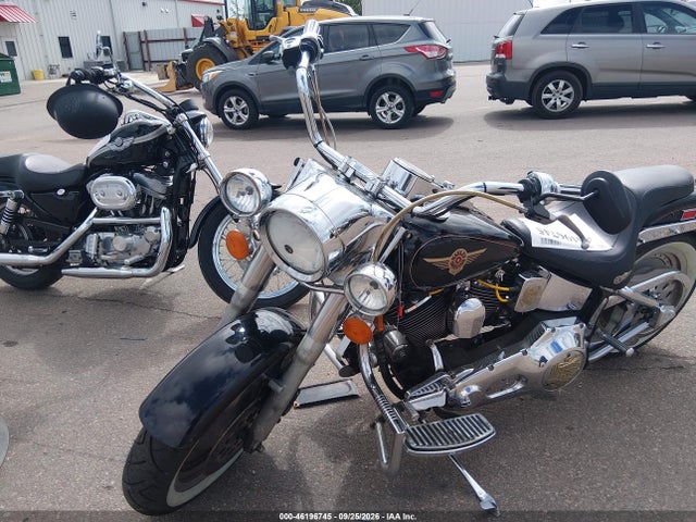 46196745 :رقم المزاد ، 1HD1BML51WY028685 vin ، 1998 Harley-davidson Flstf Anniversary مزاد بيع