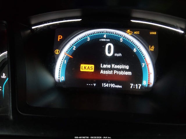 46196756 :رقم المزاد ، 2HGFC2F64KH531890 vin ، 2019 Honda Civic Lx مزاد بيع