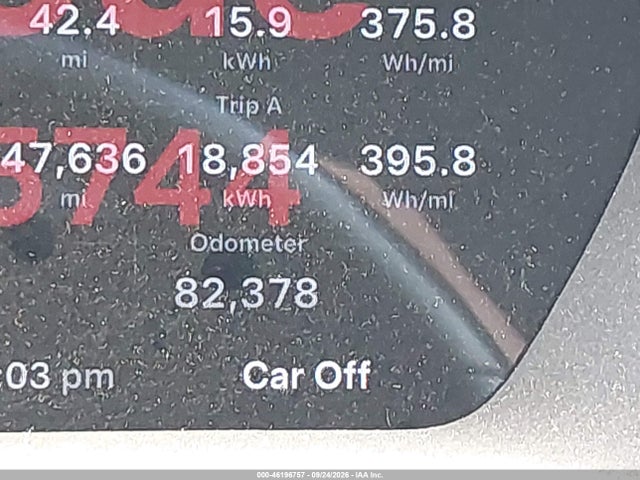 46196757 :رقم المزاد ، 5YJSA1H48FF095744 vin ، 2015 Tesla Model S 85d/p85d/p90d مزاد بيع