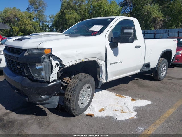 Aukcja sprzedaży 2021 Chevrolet Silverado 2500hd 4wd  Long Bed Wt, vin: 1GC0YLE75MF108228, numer aukcji: 46196759