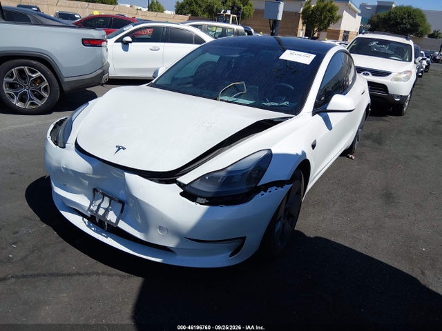 46196760 :رقم المزاد ، 5YJ3E1EA7PF563421 vin ، 2023 Tesla Model 3 Rear-wheel Drive مزاد بيع
