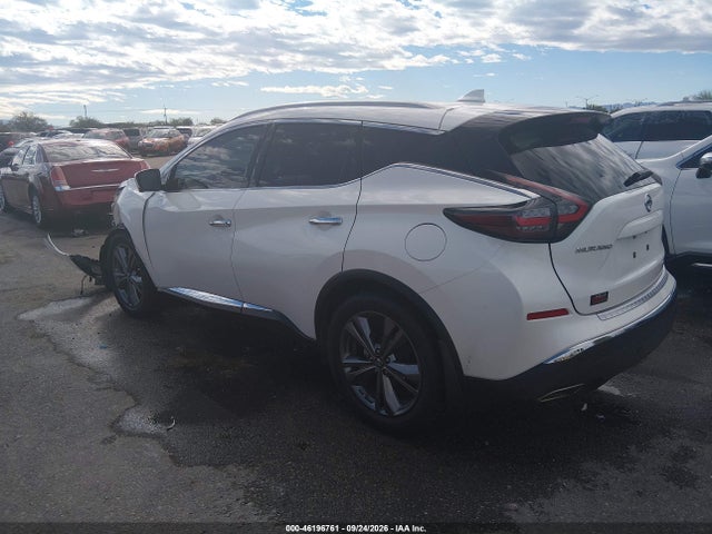 2019 Nissan Murano Platinum მანქანა იყიდება აუქციონზე, vin: 5N1AZ2MS6KN107217, აუქციონის ნომერი: 46196761