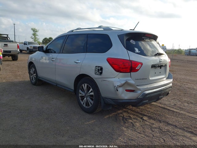 Продажа на аукционе авто 2018 Nissan Pathfinder S, vin: 5N1DR2MN9JC658193, номер лота: 46196836