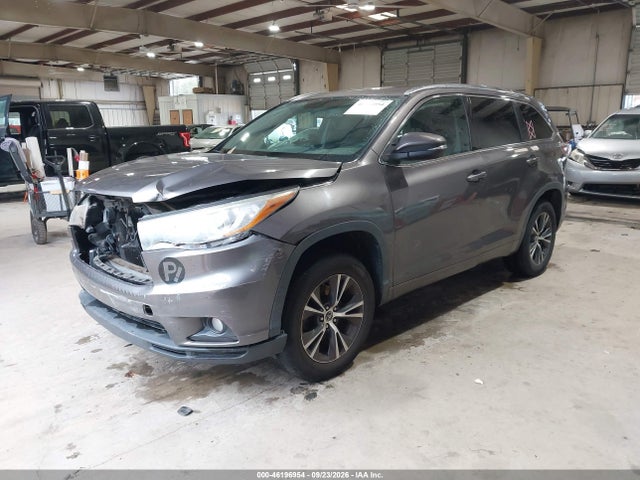 Продаж на аукціоні авто 2016 Toyota Highlander Xle, vin: 5TDKKRFH2GS122788, номер лоту: 46196954