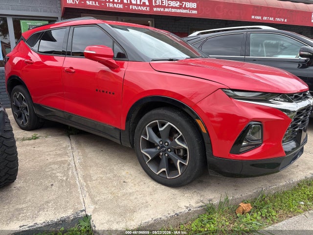 2020 Chevrolet Blazer Awd Rs მანქანა იყიდება აუქციონზე, vin: 3GNKBKRS6LS539942, აუქციონის ნომერი: 46196959